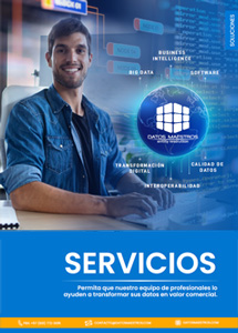 Portada Portafolio Soluciones DatosMaestros Servicios de Mantenimiento y Actualización de Bases de Datos
