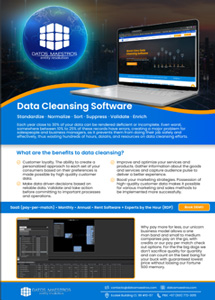 Data Cleansing data cleansing software