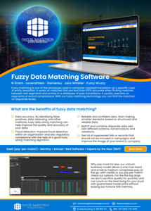 Data Matching data matching software