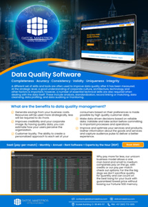 Data Quality data quality