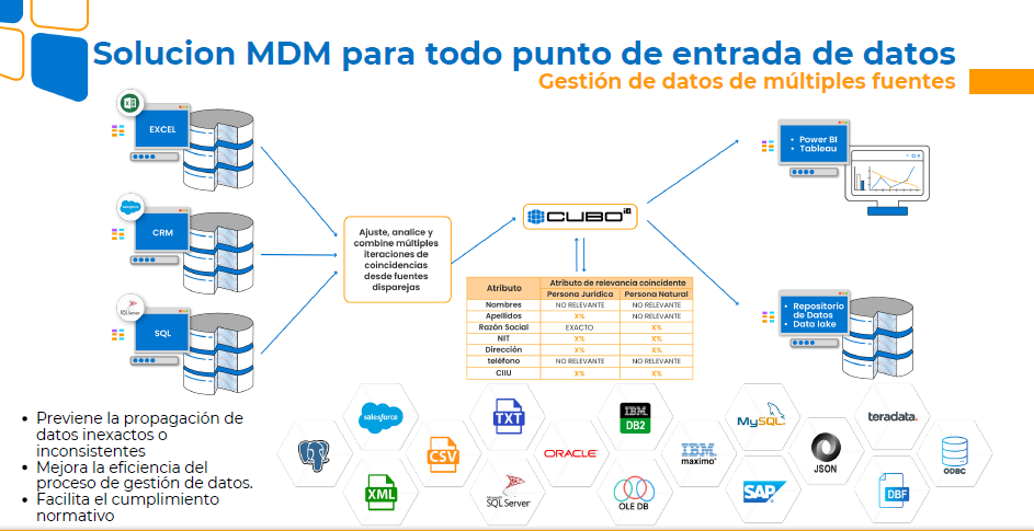 MDM Software Gestion de Datos Maestros